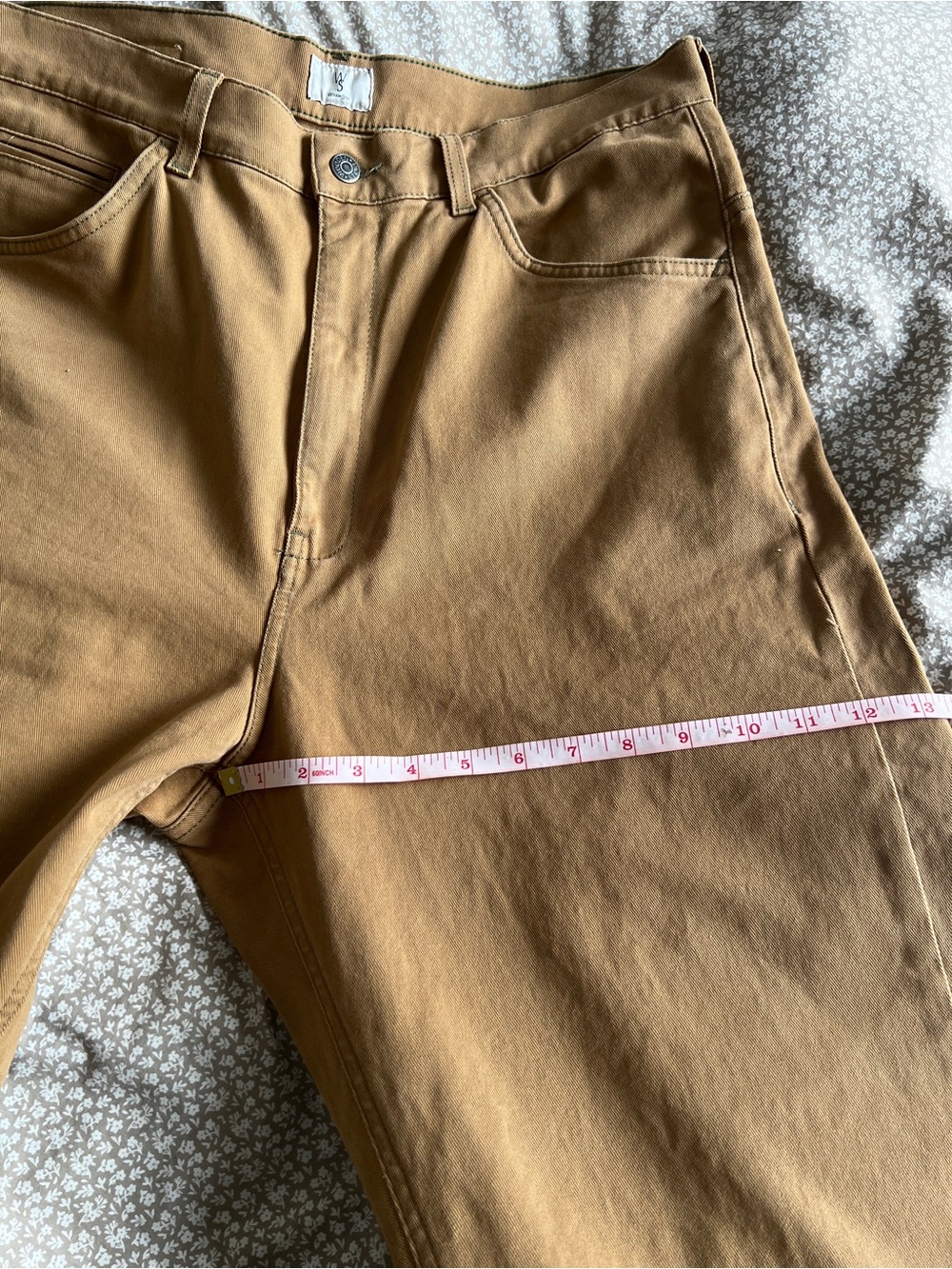 The Wooden Store (Italian brand) Men's Tan Chino Pants - Picture 10 of 16